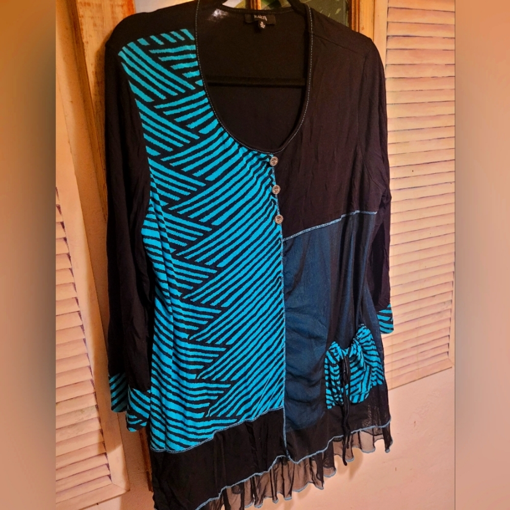 Unique Art to Wear top